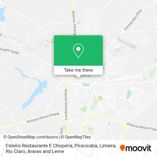 Celeiro Restaurante E Choperia map