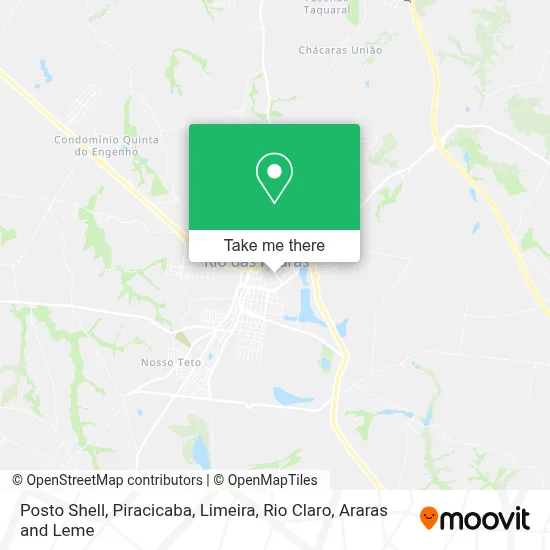 Posto Shell map