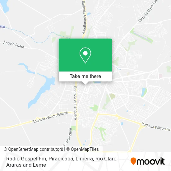 Rádio Gospel Fm map