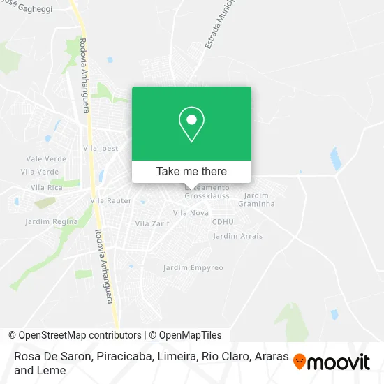 Rosa De Saron map