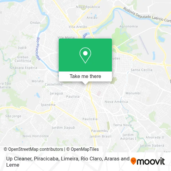 Up Cleaner map