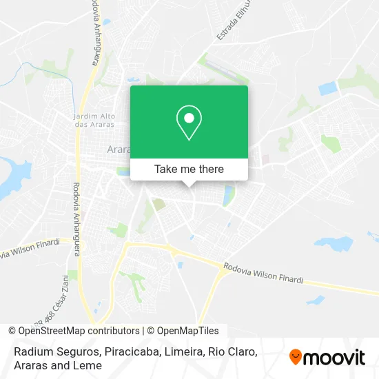 Radium Seguros map