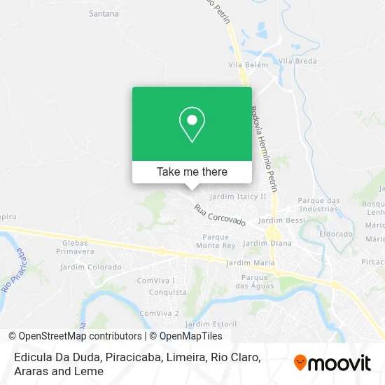 Edicula Da Duda map