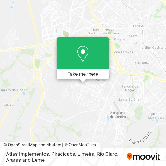 Atlas Implementos map