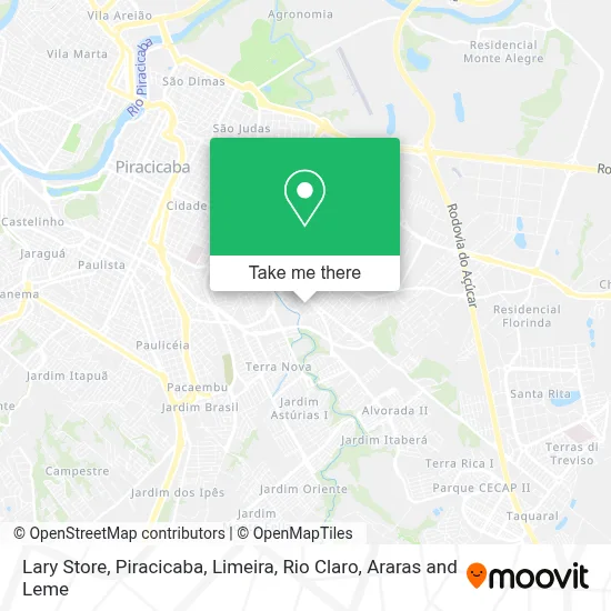 Lary Store map