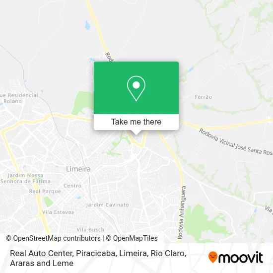 Real Auto Center map