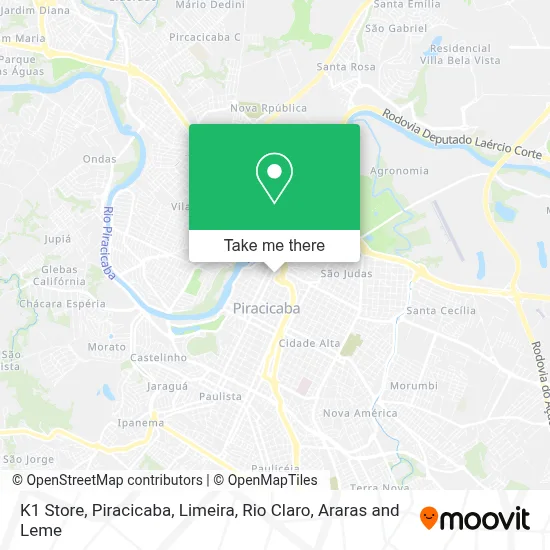 K1 Store map