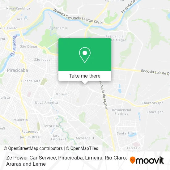 Zc Power Car Service map