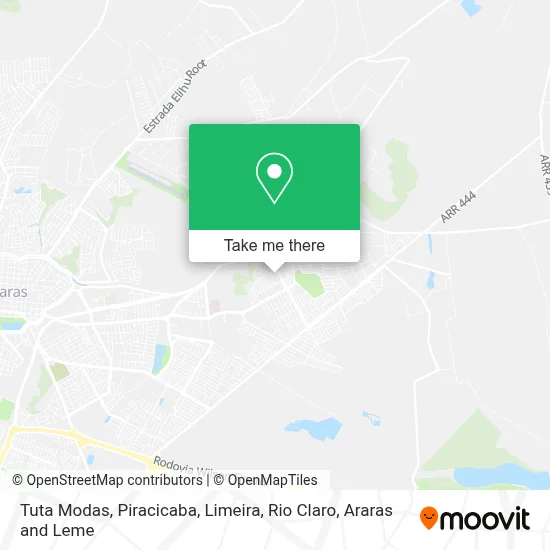 Tuta Modas map