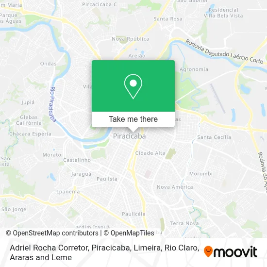 Adriel Rocha Corretor map
