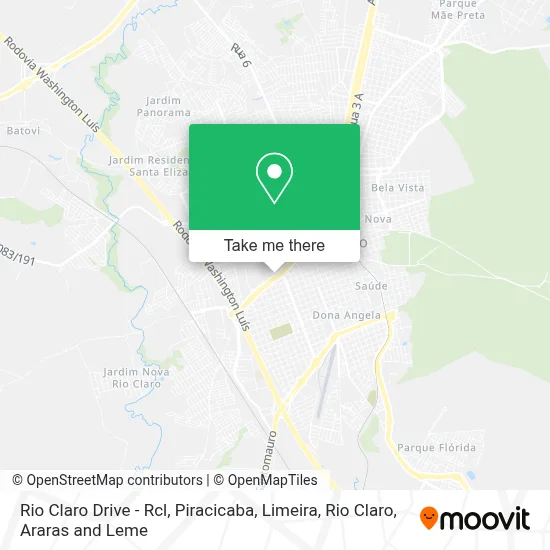 Rio Claro Drive - Rcl map