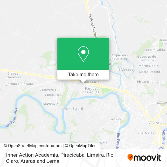 Inner Action Academia map
