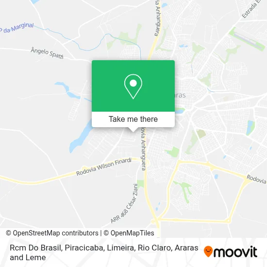 Rcm Do Brasil map
