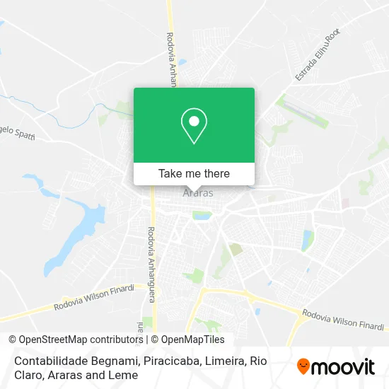 Contabilidade Begnami map
