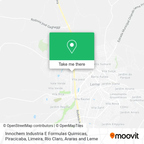 Innochem Industria E Formulas Quimicas map