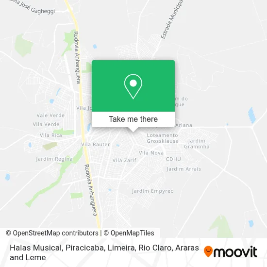 Halas Musical map