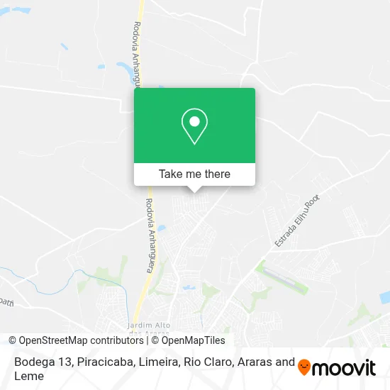 Bodega 13 map