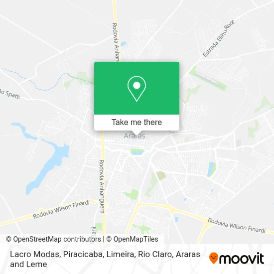 Lacro Modas map