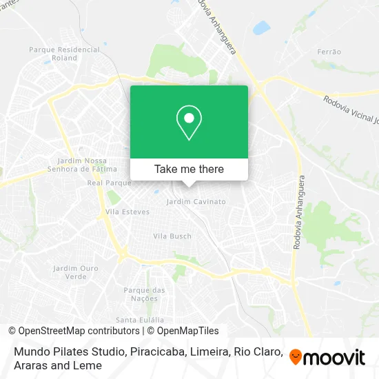 Mundo Pilates Studio map