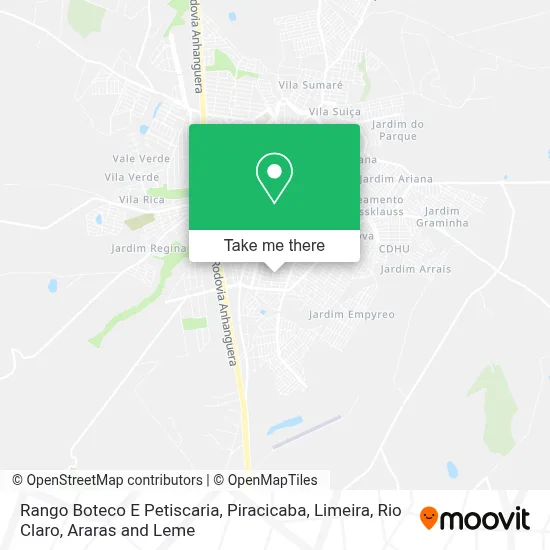 Rango Boteco E Petiscaria map
