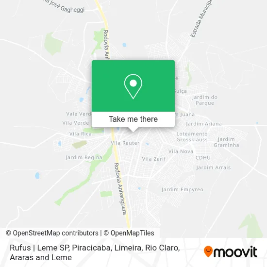 Rufus | Leme SP map