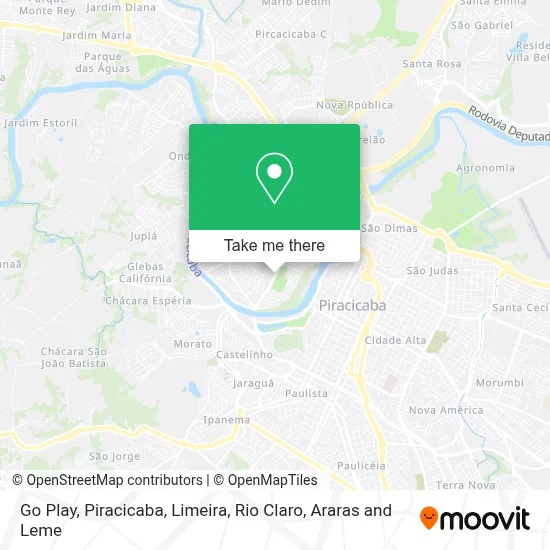 Go Play map
