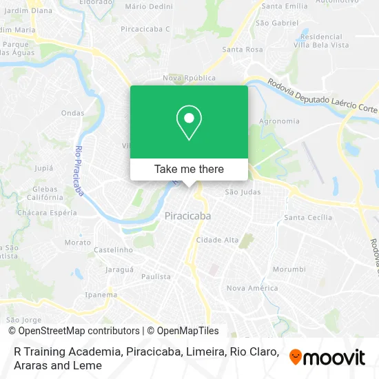 R Training Academia map
