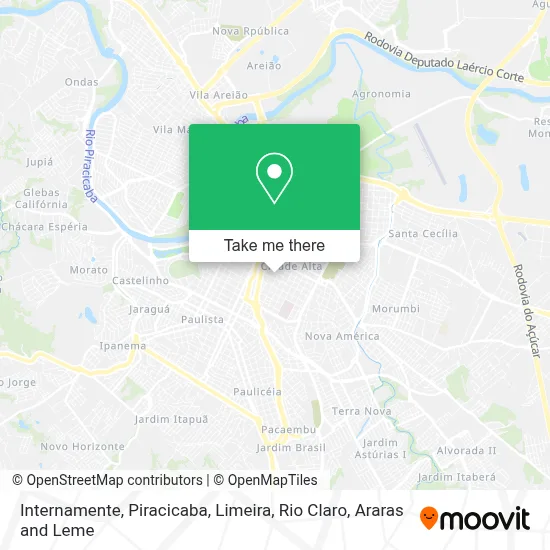 Internamente map