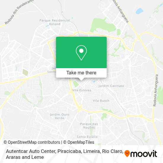 Autentcar Auto Center map