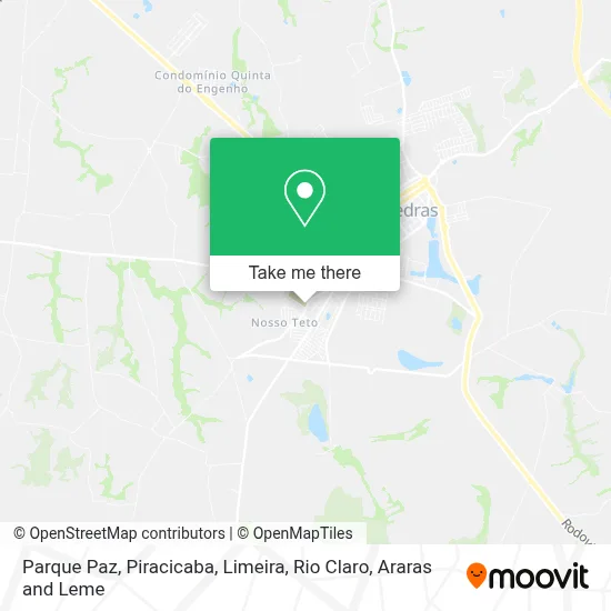 Parque Paz map