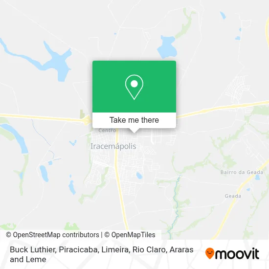 Buck Luthier map