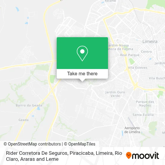 Rider Corretora De Seguros map