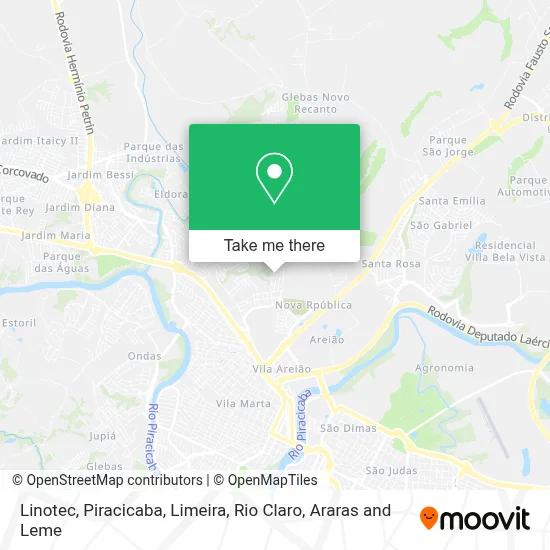 Linotec map
