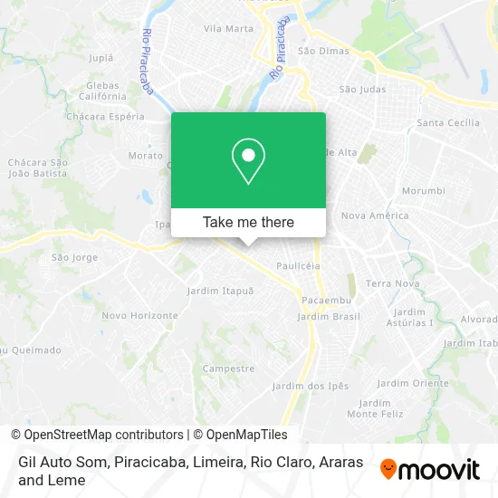 Gil Auto Som map