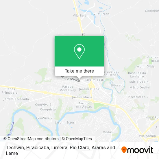 Techwin map