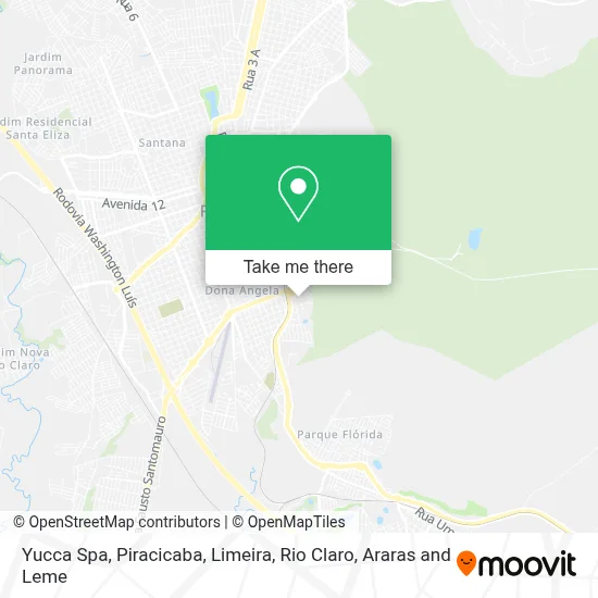 Yucca Spa map