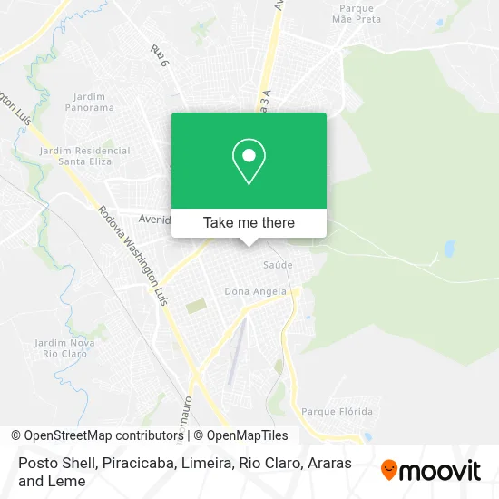 Posto Shell map