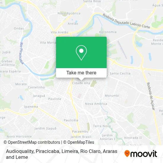 Audioquality map