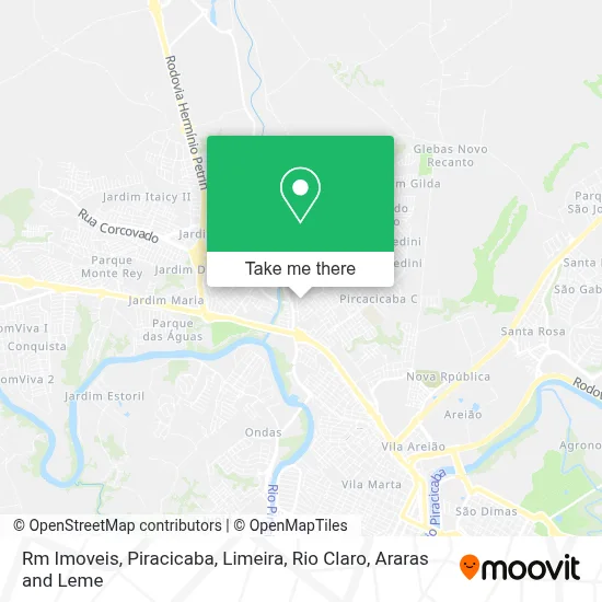 Rm Imoveis map