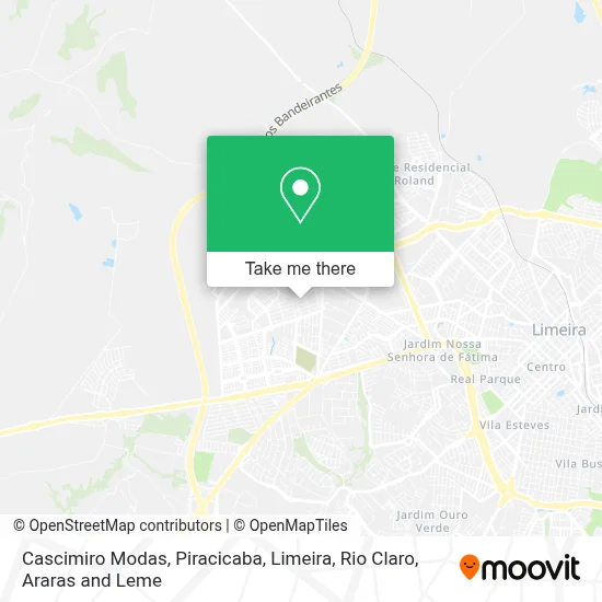 Cascimiro Modas map