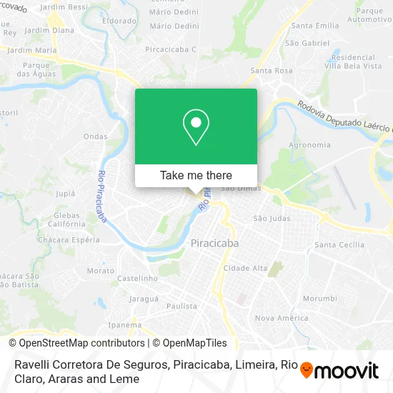 Ravelli Corretora De Seguros map
