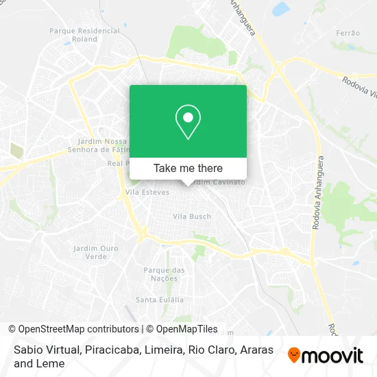 Sabio Virtual map