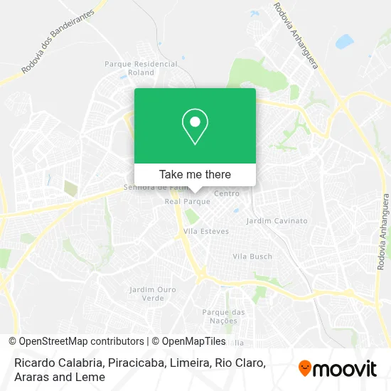 Ricardo Calabria map