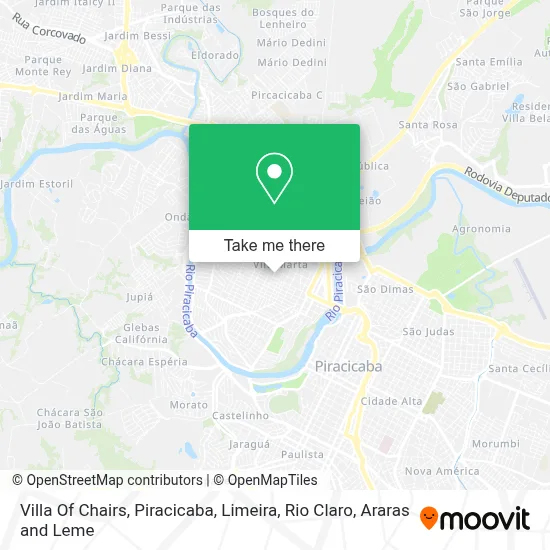 Villa Of Chairs map