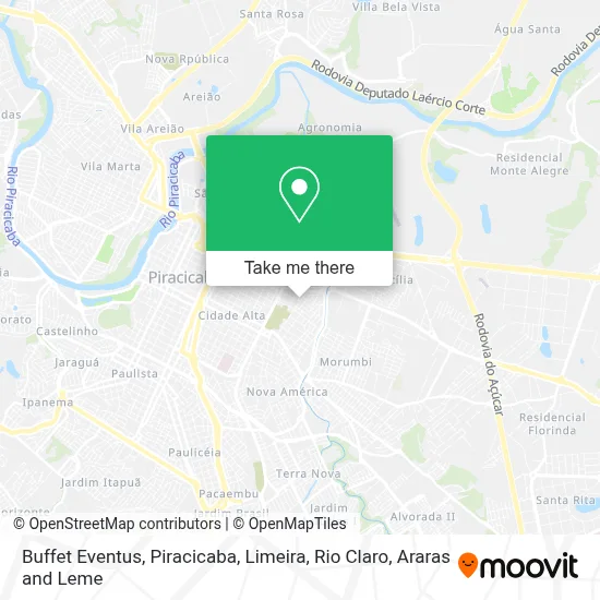 Buffet Eventus map