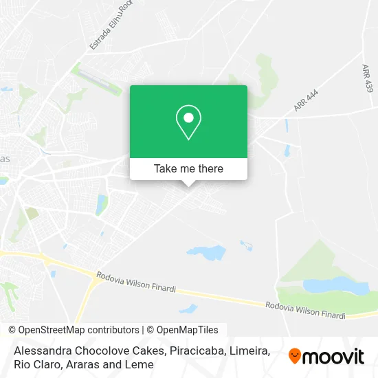 Alessandra Chocolove Cakes map