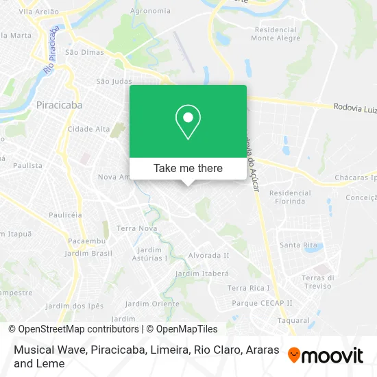 Musical Wave map