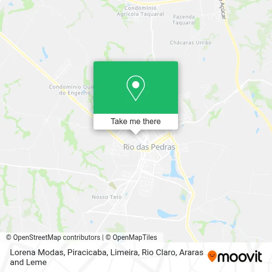 Lorena Modas map