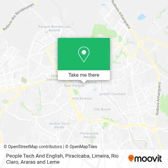 People Tech And English map