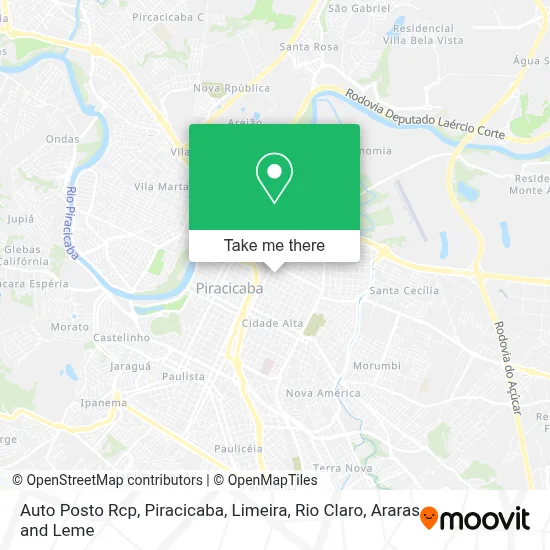 Auto Posto Rcp map